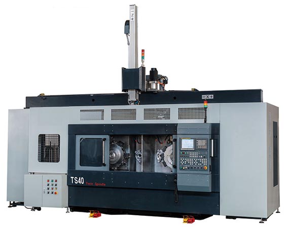 TS40車銑(xi)複合中心實物圖(tu)