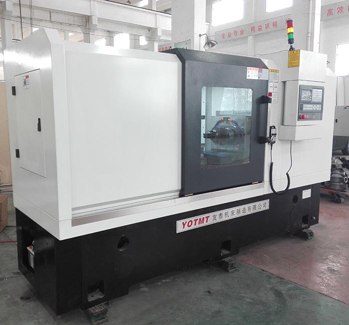 電動三輪車後(hou)橋數控專用機(jī)床側面圖