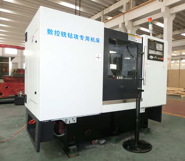 ZY-50數控銑鑽攻專(zhuan)用機床實物圖(tú)